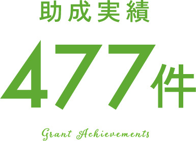 助成実績477件